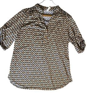 Perseption Concept flowy tunic blouse